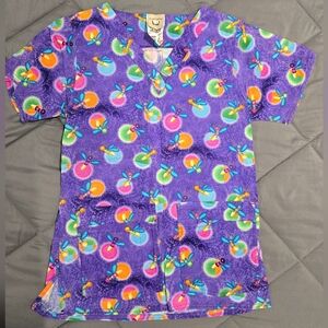 New W/out Tags Colorful Butterfly And Insects Women's Blouse